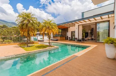 Excepcional casa para venda e locação em condominio de luxo em atibaia