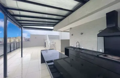 Cobertura duplex de 205m² , 3 quartos, 1 suíte, área gourmet, piscina privativa