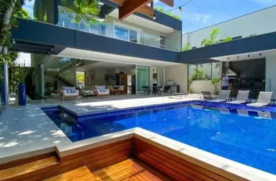 Belíssima casa em alto padrão na praia em riviera, 464m2 por r$ 8.700.000,00 - sp