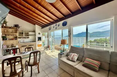 Cobertura com 3 quartos à venda na avenida afonso delambert neto, 202, lagoa da conceição, florianópolis, 133 m2 por r$ 1.750.000