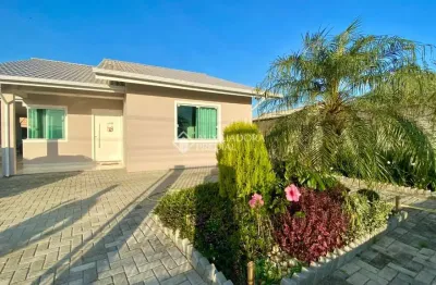 Casa com 3 quartos à venda na servidão laura elisa da silva, 242, guarda do cubatão, palhoça, 105 m2 por r$ 699.000