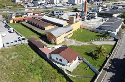 Terreno comercial à venda na rua heriberto hulse, 445, serraria, são josé, 8072 m2 por r$ 22.000.000