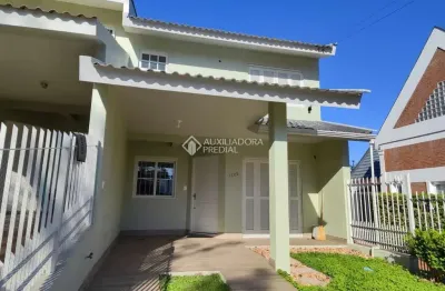 Casa em condomínio fechado com 3 quartos à venda na rua washington luiz, 1445, alto do parque, lajeado, 106 m2 por r$ 592.000