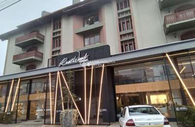 Apartamento com 3 quartos para alugar na avenida das hortênsias, 3708, avenida central, gramado, 118 m2 por r$ 3.400