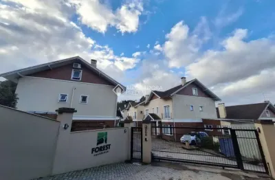 Casa em condomínio fechado com 3 quartos para alugar na antônio benetti sobrinho, 500, mato queimado, gramado, 108 m2 por r$ 4.100