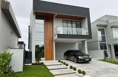 Casa em condomínio fechado com 3 quartos à venda na rua ivo josé rebello, 610, santa regina, camboriú por r$ 3.400.000