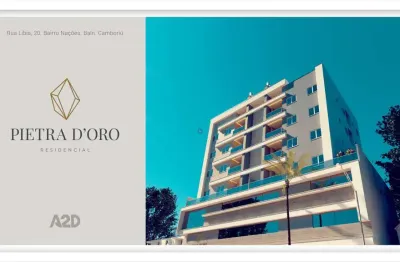 Apartamento com 2 quartos à venda na rua líbia, 20, nações, balneário camboriú por r$ 863.000
