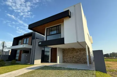 Casa em condomínio fechado com 3 quartos à venda na avenida governador celso ramos, 18, jardim dourado, porto belo por r$ 5.700.000