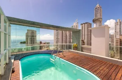 Cobertura com 3 quartos à venda na avenida brasil, 2020, centro, balneário camboriú por r$ 4.500.000