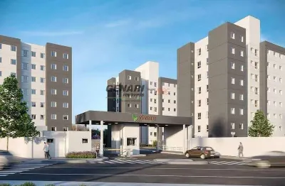 Apartamento à venda com 2 quartos no vivere residencial indaiatuba, sp