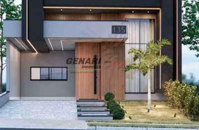 Casa à venda com 3 quartos no park gran reserve, indaiatuba, sp