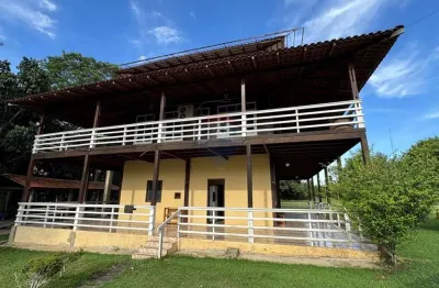 Terreno exclusivo de 7,8 ha na praia do açutuba, iranduba – casa 3 andares, chalés, piscina e praia privativa