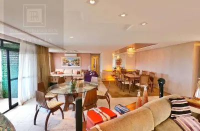 Magnífico apartamento à venda no cocó - deslumbre-se com a vista panorâmica do anfiteatro e parque - 100% projetado