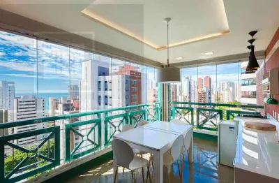 Apartamento à venda no meireles - 100% projetado - vista mar - 205m2