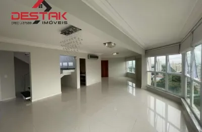 Cobertura duplex de alto padrao a venda no edificio italia carletti em jundiai/sp.