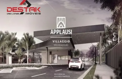 Lote com 325,05m² a venda no applausi villaggio engordadouro em jundiai/sp.