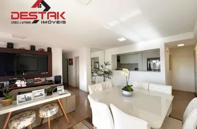 Apartamento a venda no residencial soneto em jundiai/sp. au: 110,80m² privativos.