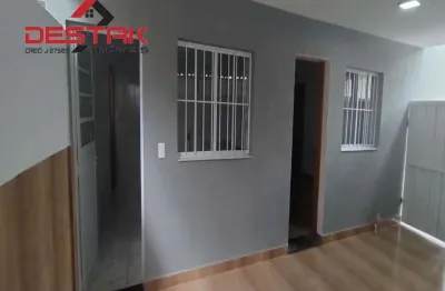 Casa terrea para locacao na vila jundiainopolis em jundiai/sp. entrada compartilhada.