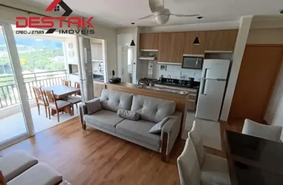 Apartamento mobiliado para locacao no terracos da serra em jundiai/sp.