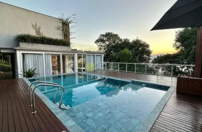 Casa com 5 dormitórios à venda, 680 m² - sambaqui - florianópolis/sc