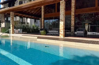 Casa frente mar com 3 suites  à venda  - jurerê internacional - florianópolis/sc
