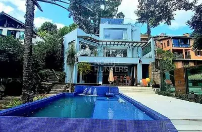 Casa com 4 dormitórios à venda, 600 m² por r$ 6.990.000,00 - sambaqui - florianópolis/sc