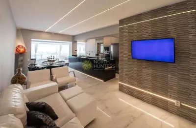 Apartamento com 3 no open shopping dormitórios para alugar por r$ 1.300/dia - jurerê internacional