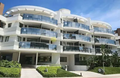 Apartamento com 3 dormitórios para temporada, 110 m² - jurerê internacional - florianópolis/sc