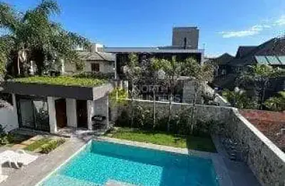 Casa com 4 dormitórios para locação por diaria, 300 m²  - jurerê - florianópolis/sc