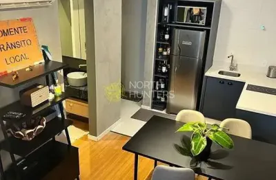 Apartamento com 1 quarto para alugar na rua max colin, américa, joinville, 35 m2 por r$ 3.000