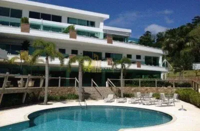 Apartamento com 1 dormitório, 69 m² -aluguel por r$ 6.900,00/mês - jurerê - florianópolis/sc