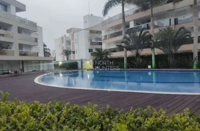 Apartamento com 2 dormitórios para aluguel anual, 77 m² - jurerê - florianópolis/sc