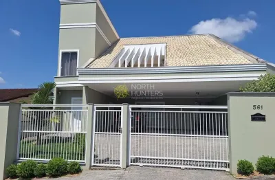 Casa à venda alto padrão  averbada no boa vista, joinville, sc