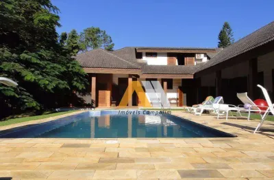 Casa com 4 dormitórios, 750 m² - venda por r$ 5.500.000,00 ou aluguel por r$ 23.000,00/ano - lago azul condomínio e golfe clube - araçoiaba da serra/sp