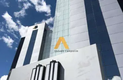 Sala, 67 m² - venda por r$ 580.000,00 ou aluguel por r$ 3.706,07/mês - edifício black & white - sorocaba/sp