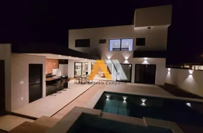 Casa à venda, 296 m² por r$ 2.800.000,00 - alphaville nova esplanada 4 - votorantim/sp