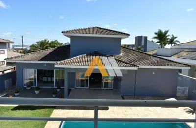 Casa com 3 dormitórios à venda, 598 m² por r$ 2.300.000,00 - condomínio portal bandeirantes - porto feliz/sp
