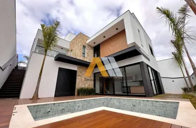Casa com 4 dormitórios à venda, 312 m² por r$ 3.200.000,00 - alphaville nova esplanada 4 - votorantim/sp