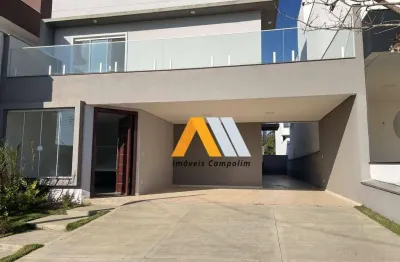Casa com 3 dormitórios para alugar, 250 m² por r$ 7.240,00/mês - condomínio villagio di capri - sorocaba/sp