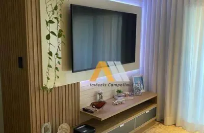 Apartamento com 3 dormitórios à venda, 97 m² por r$ 1.100.000,00 - condomínio residencial cannes - sorocaba/sp