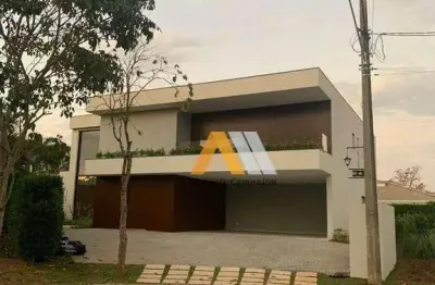 Casa à venda, 504 m² por r$ 5.500.000,00 - condomínio lago azul - araçoiaba da serra/sp