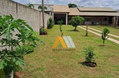 Chácara com 3 dormitórios à venda, 240 m² por r$ 1.000.000,00 - jardim salete - araçoiaba da serra/sp
