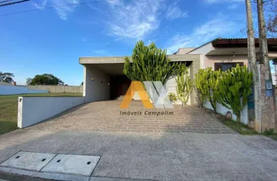 Casa com 3 dormitórios à venda, 219 m² por r$ 1.500.000,00 - condomínio residencial flores - votorantim/sp
