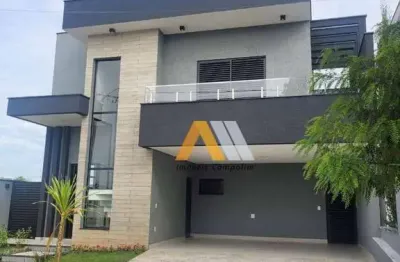 Casa com 3 dormitórios à venda, 248 m² por r$ 1.995.000,00 - condomínio chácara ondina - sorocaba/sp