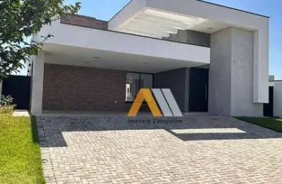 Casa com 3 dormitórios à venda, 243 m² por r$ 1.990.000,00 - alphaville nova esplanada iii - votorantim/sp