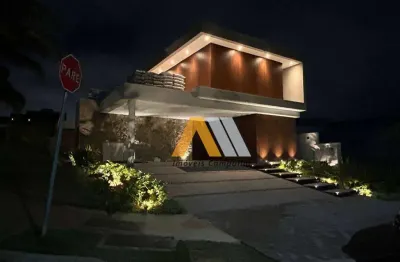 Casa com 4 dormitórios à venda, 405 m² por r$ 4.500.000 - alphaville 3- votorantim/sp