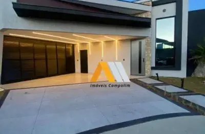 Casa à venda, 184 m² por r$ 1.490.000,00 - condomínio sunlake residencial - votorantim/sp