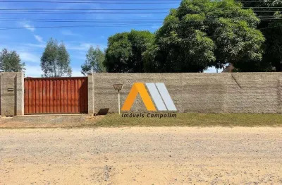 Chácara com 1 dormitório à venda, 1000 m² por r$ 279.000,00 - bosque dos eucaliptos - araçoiaba da serra/sp