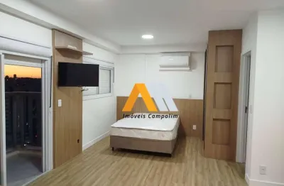 Apartamento com 1 dormitório para alugar, 37 m² por r$ 3.851,00/mês - edifício notting hill - sorocaba/sp