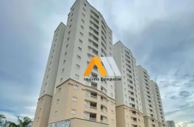 Apartamento com 3 dormitórios para alugar, 67 m² por r$ 3.200,00/mês - parque campolim - sorocaba/sp
